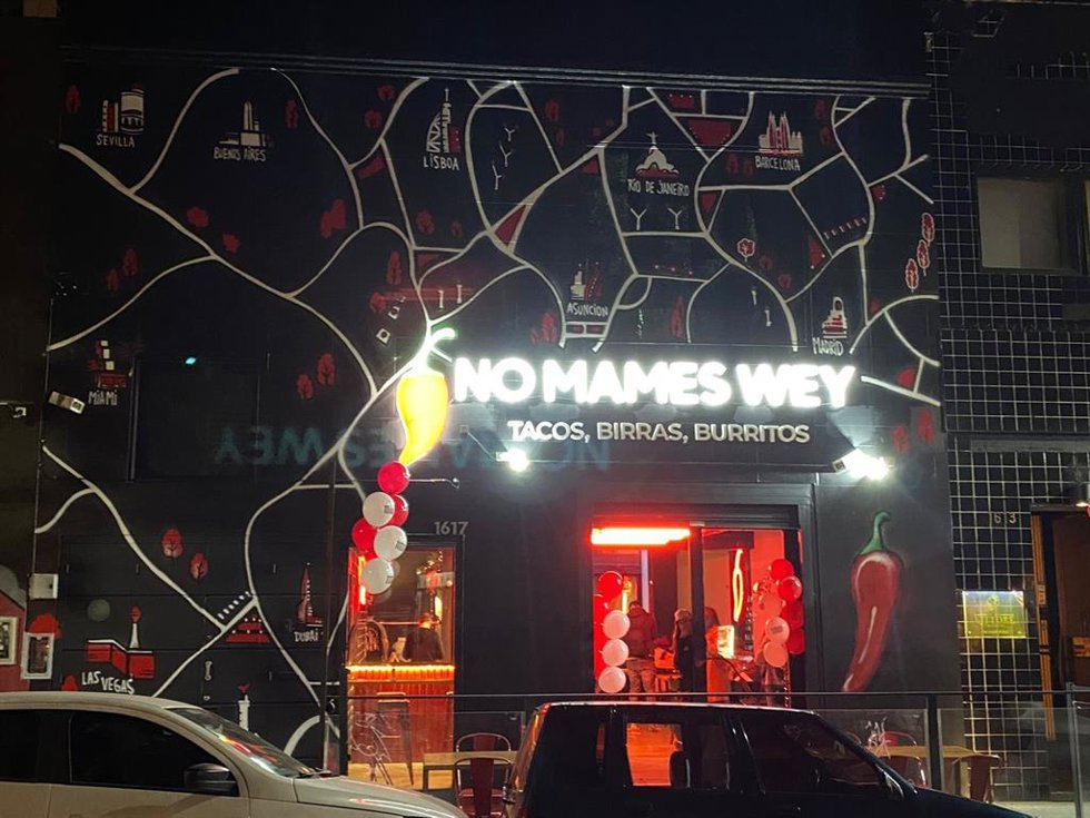 Local de No Mames Wey en Buenos Aires