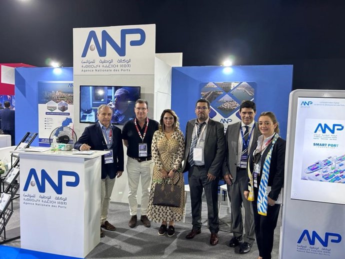 Presencia del Puerto de Huelva en Logismed, en Casablanca (Marruecos).