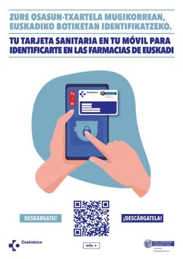 Cartel de la TIS digital de Osakidetza
