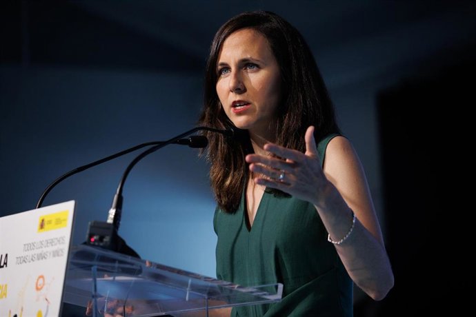 La ministra de Derechos Sociales y Agenda 2030, Ione Belarra.