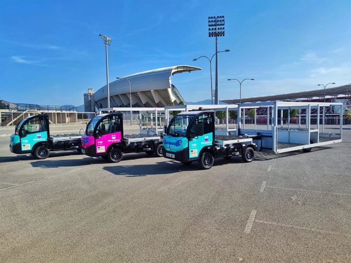 Bicipalma incorpora cuatro nuevos vehículos eléctricos con más capacidad para transportar bicicletas