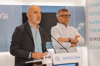 Sirera (PP) torna a reclamar un pacte a Collboni i no descarta fer-li costat si BComú aparta Colau