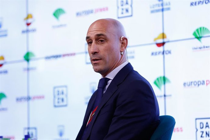 Archivo - Luis Rubiales, presidente de la RFEF