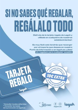 Cartel anunciador de la nueva iniciativa de Lagoh en Sevilla.