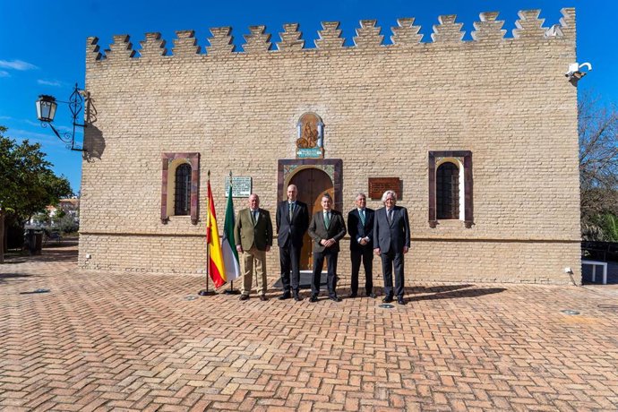 Archivo - Imagen de archivo de la Casa de Blas Infante en Coria del Río, en Sevilla.