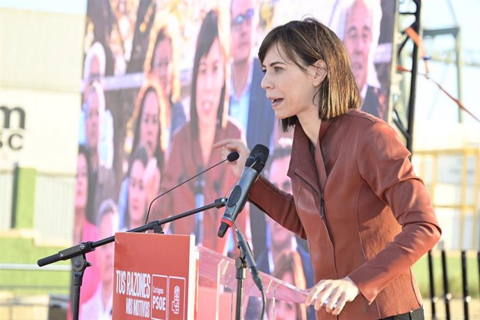 Archivo - La ministra de Ciencia e Innovación, Diana Morant, interviene en un acto