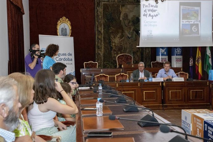 Entrega de premios del I Certamen 'Pintando el Valor del Agua'.