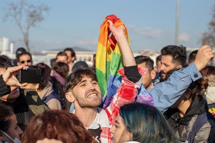 Archivo - Marcha del orgullo gay en Estambul 