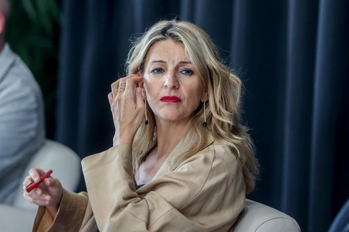 Archivo - La vicepresidenta segunda, Yolanda Díaz, en una imagen de archivo