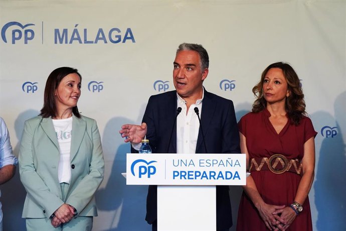 El coordinador general del PP  Elías Bendodo.