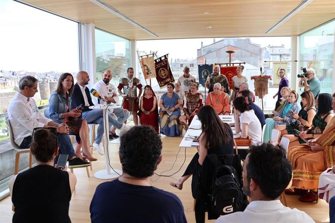 Presentación del programa de la XXII edición del Arde Lucus