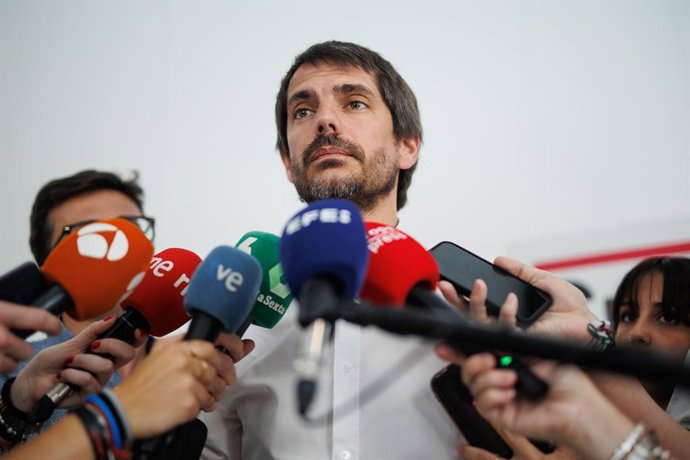 El portaveu de Sumar, Ernest Urtasun
