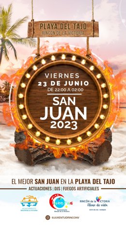 Imagen noche de San Juan en Rincón de la Victoria