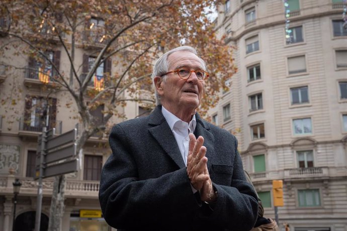 Archivo - El exalcalde de Barcelona Xavier Trias durante una rueda de prensa tras ser proclamado candidato de Junts a la Alcaldía de Barcelona, a 13 de diciembre de 2022, en Barcelona, Catalunya (España). 