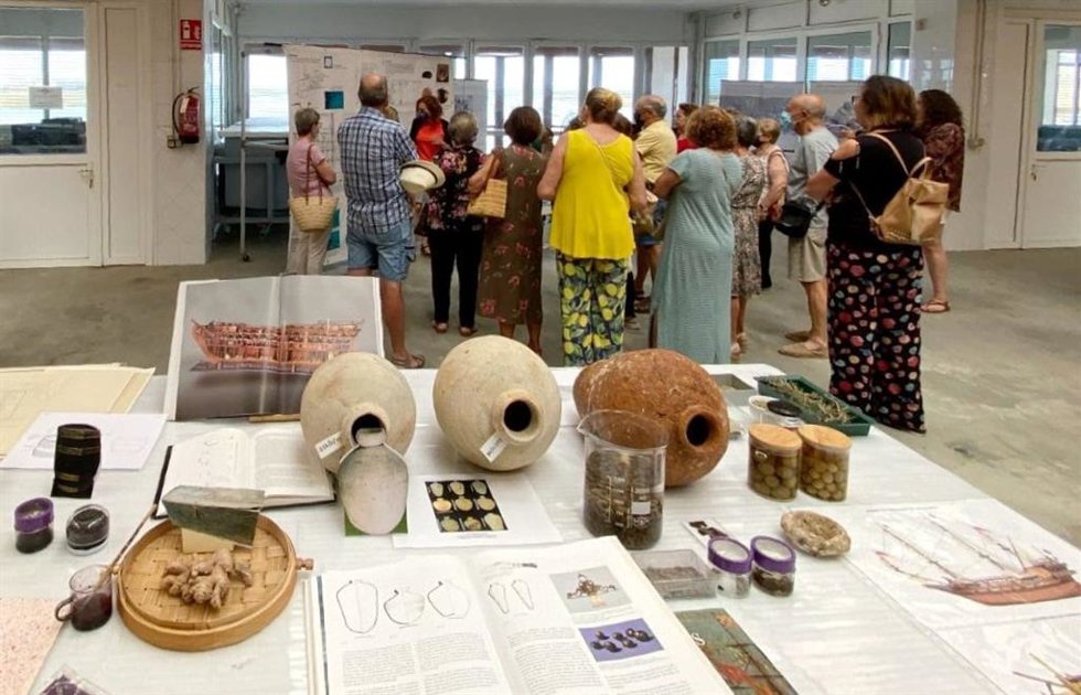 Interior del Centro de Arqueología Subacuática de Cádiz