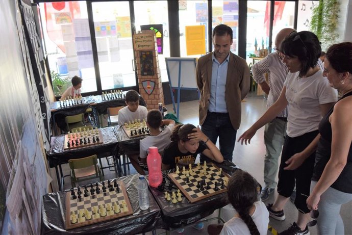 Un total de 140 alumnos del CEIP Emilio Molina de Paymogo participan en Jornada Deportiva Olimpay.