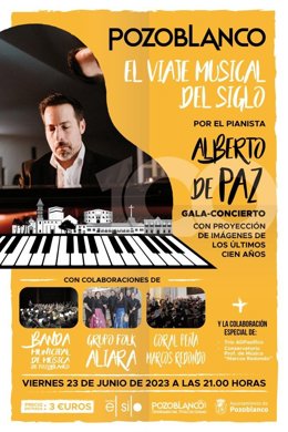 Cartel del concierto por el centenario de Pozoblanco.