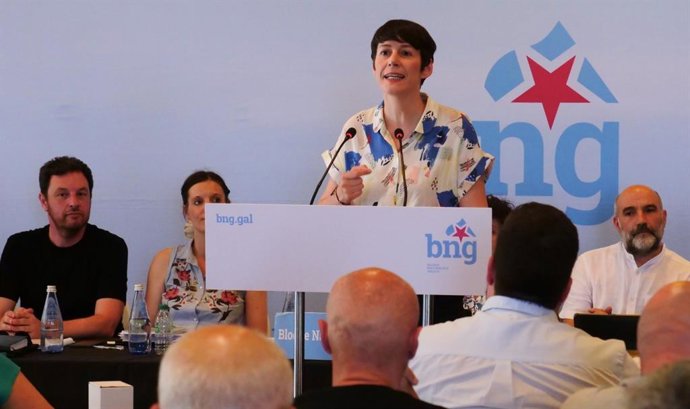 Ana Pontón interviene en el Consello Nacional del BNG