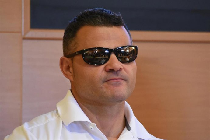 Archivo - El exatleta valenciano Davis Casinos