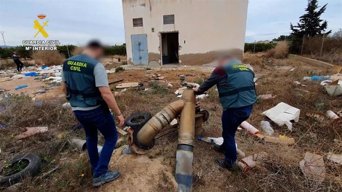 La Guardia Civil refuerza las actuaciones de vigilancia e inspección de recursos hídricos para evitar las extracciones ilegales de agua