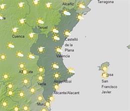 Predicción meteorológica para el sábado 17 de junio