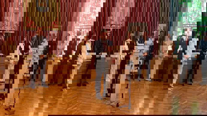 El nuevo alcalde de Logroño, Conrado Escobar