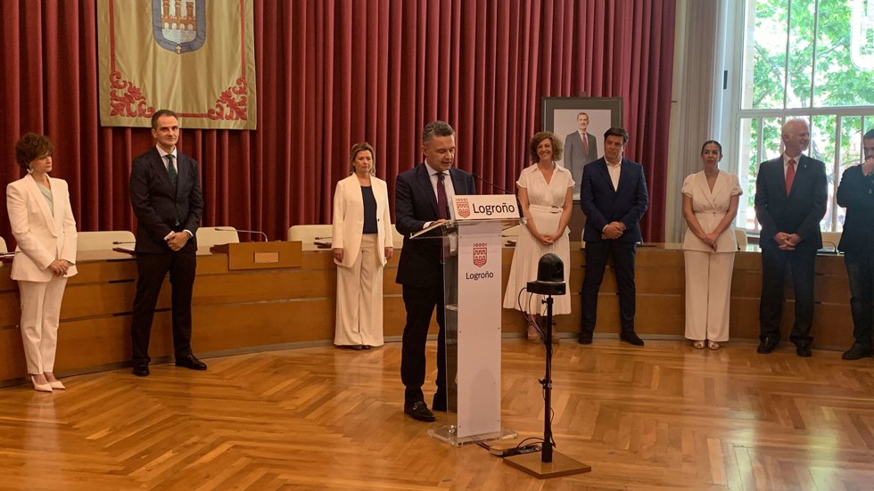 El nuevo alcalde de Logroño, Conrado Escobar