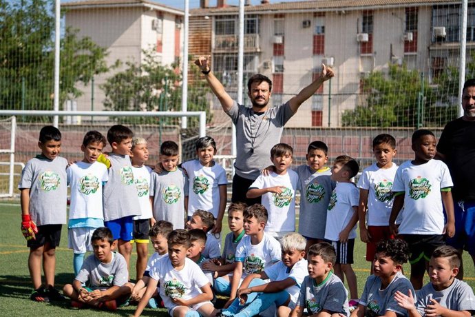 Archivo - Programa de inclusión social a través del deporte en barrios desfavorecidos.