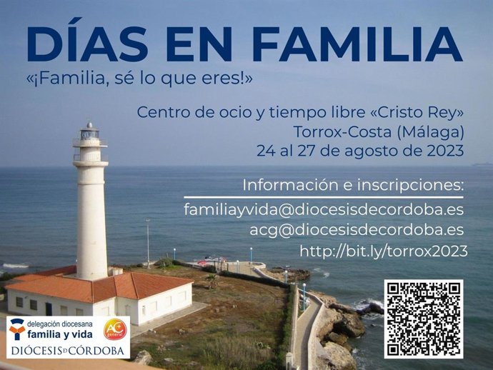 Archivo - Imagen promocional del programa de la Diócesis de Córdoba 'Días en Familia' 2023.