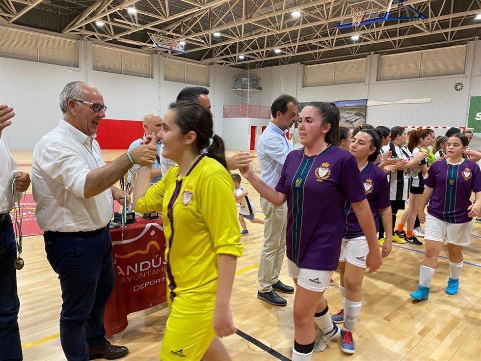 Entrega de medallas