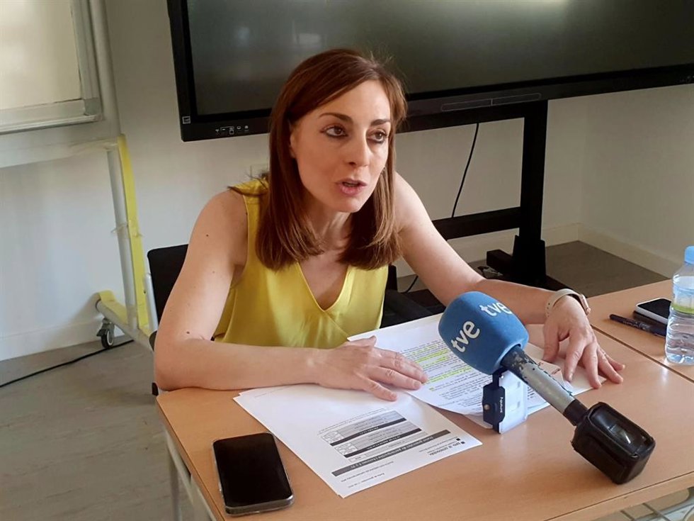 La directora general de Personal Docente en funciones, Eva Martín.