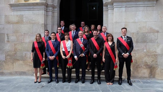 Corporación municipal de Tarazona para el mandato 2023-2027.