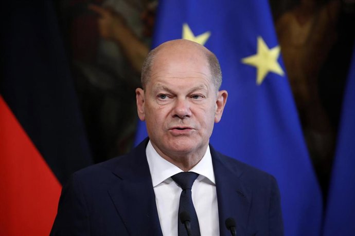 El canciller de Alemania, Olaf Scholz