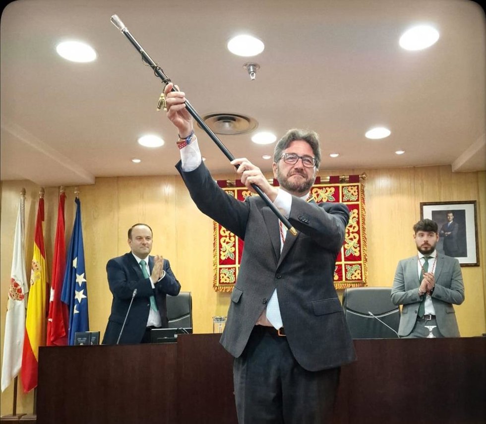Pinto.- Salomón Aguado (PP), el nuevo alcalde de Pinto con apoyo de Pinto Avanza: "Será la legislatura del diálogo"