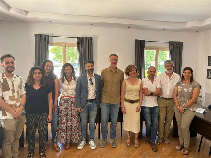 Los socialistas en Puigpunyent (Mallorca)