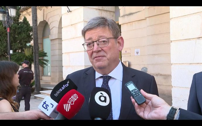 El 'president' en funciones de la Generalitat y secretario general del PSPV-PSOE, Ximo Puig