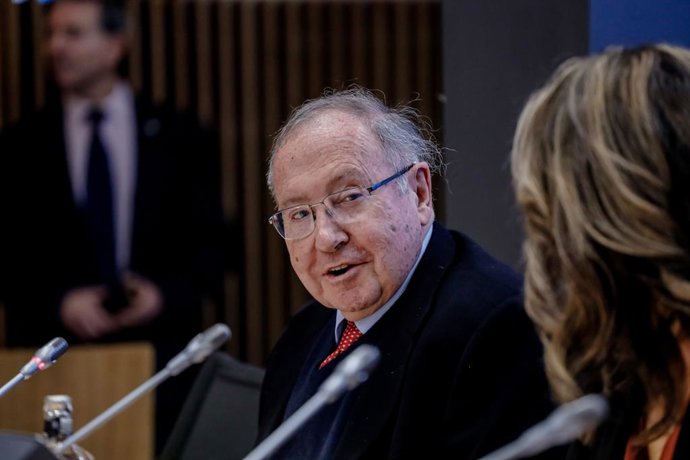 Archivo - El president de la Cambra de comer d'Espanya, José Luis Bonet