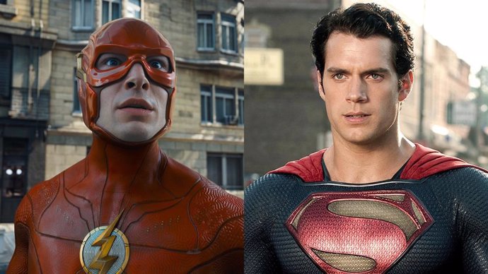 The Flash revela qué pasó con el Superman de Henry Cavill en la dimensión de Michael Keaton y Supergirl