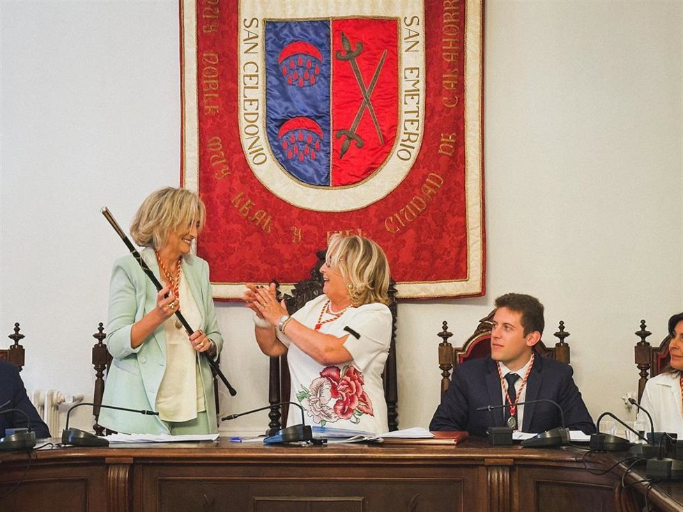TOMA DE POSESIÓN DE LA ALCALDESA DE CALAHORRA