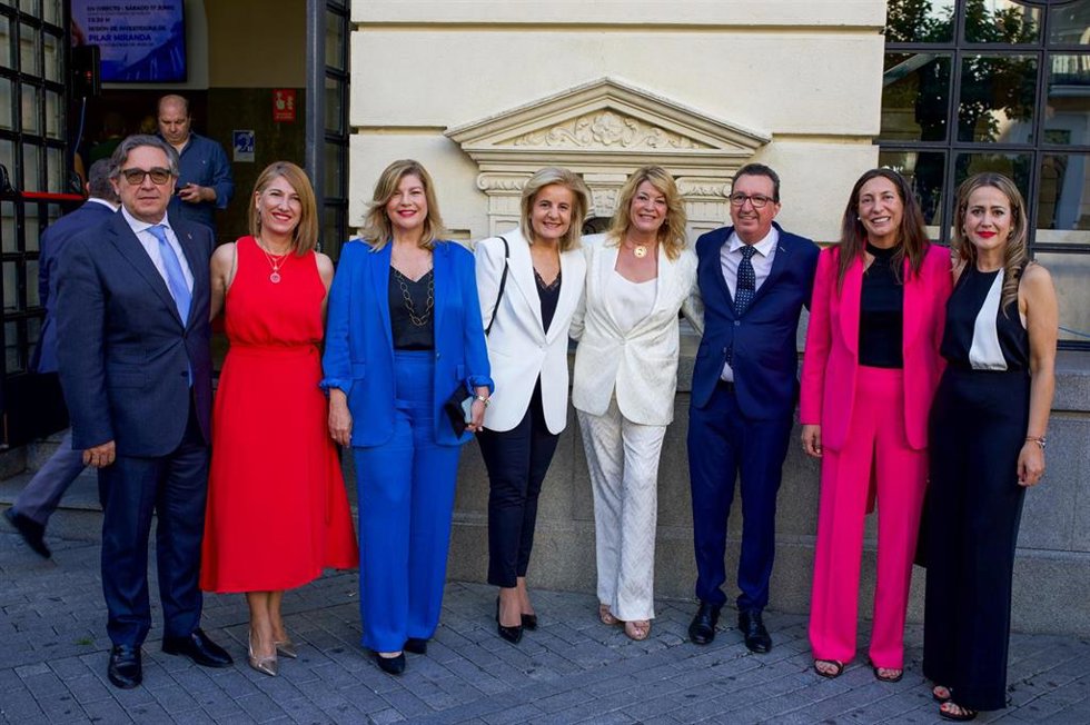 Acto de constitución del Ayuntamiento de Huelva y proclamación de Pilar Miranda como alcaldesa de Huelva.