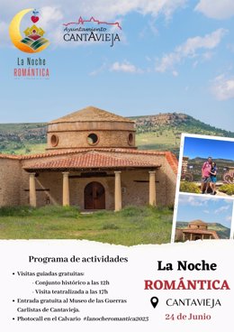 Cantavieja (Teruel) da la bienvenida al verano el próximo 24 de junio con La Noche Romántica.