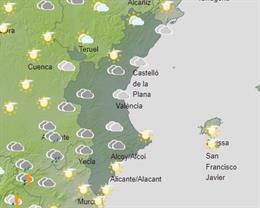 Predicción meteorológica para el domingo 18 de junio