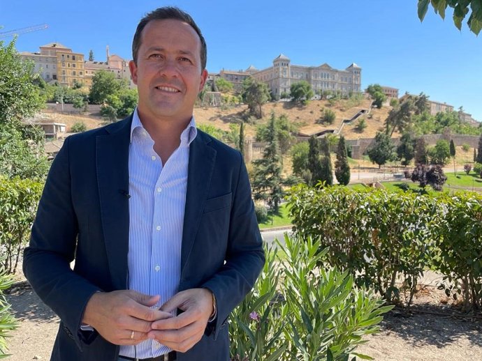 Archivo - El presidente del PP de Toledo, Carlos Velázquez