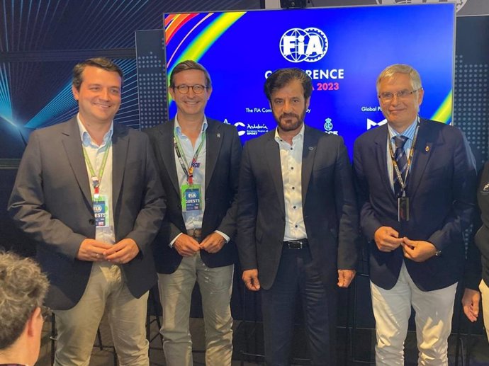 Presentación de la asamblea anual de la FIA que se celebra del 19 al 22 de junio en Córdoba.