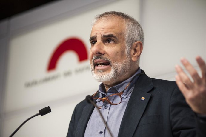 Archivo - El líder de Ciutadans al Parlament de Catalunya, Carlos Carrizosa