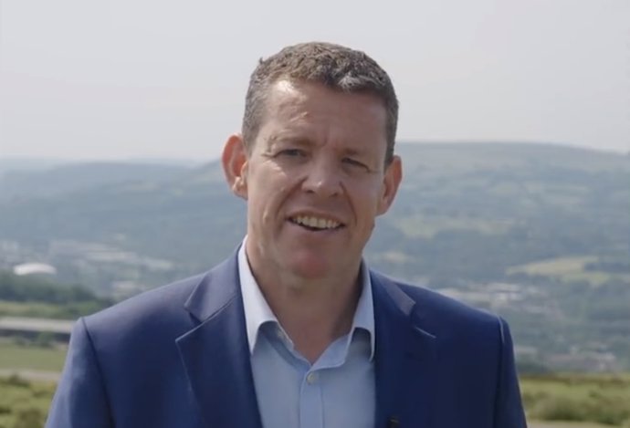 El líder del Plaid Cymru (Partido de Gales), Rhun ap Iorwerth