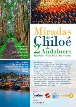 Cartel de 'Miradas de Chiloé de 2 andaluces'