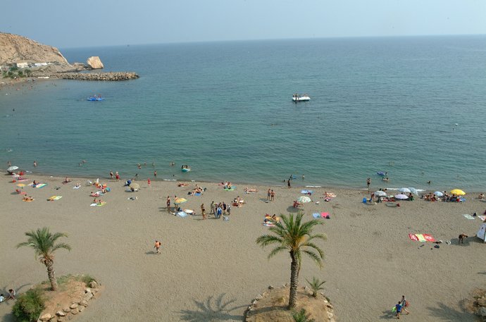 Playa en Aguilas (Murcia)