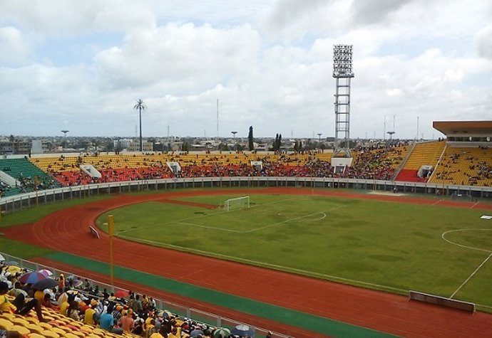 Archivo - Estadio del general Mathieu Kérékou, en Cotonou, Benín