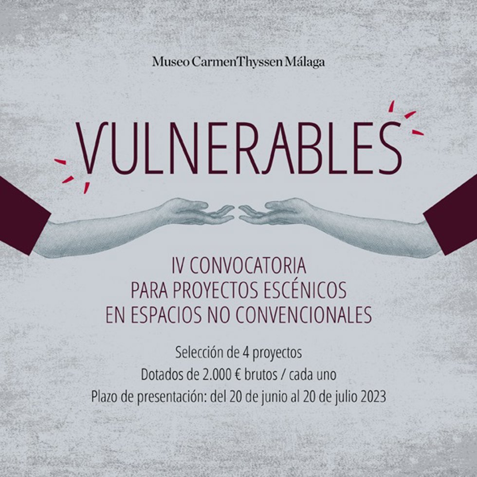 El Museo Carmen Thyssen abre convocatoria para desarrollar proyectos escénicos bajo el título de 'Vulnerables'